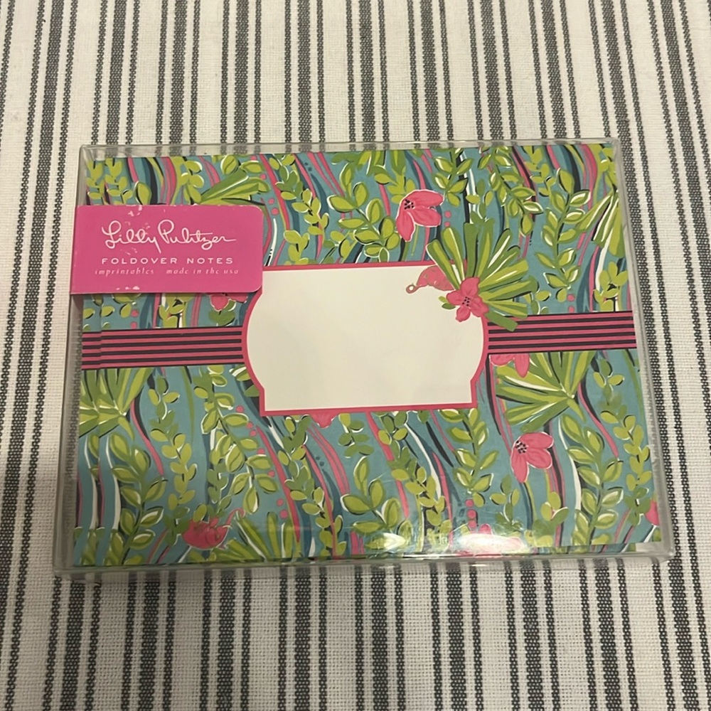 Lilly Pulitzer note cards
